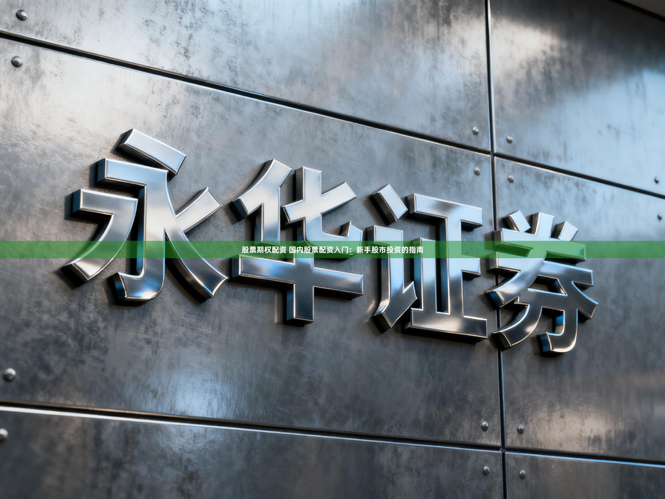 股票期权配资 国内股票配资入门：新手股市投资的指南