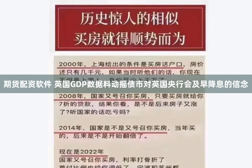 期货配资软件 英国GDP数据料动摇债市对英国央行会及早降息的信念